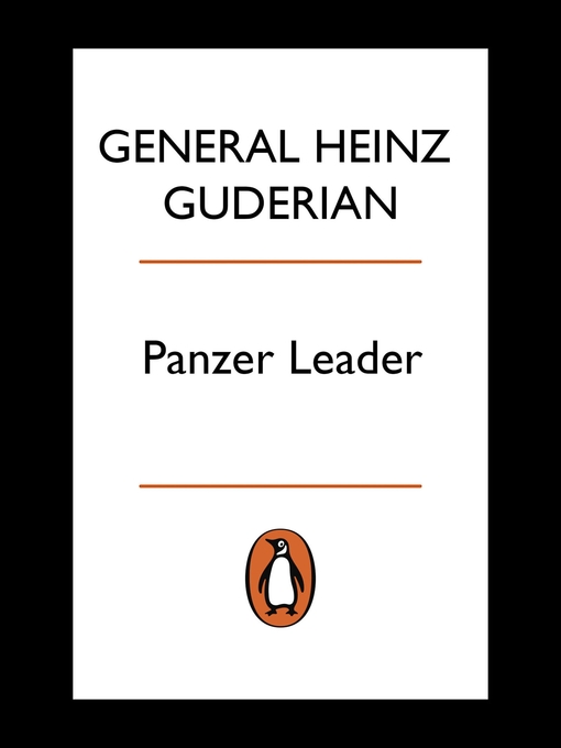 Title details for Panzer Leader by Heinz Guderian - Available